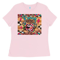 Bubblegum Pink racing girl Ladies Tee - JahusDesignShop