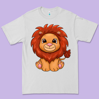 Lion Premium Tee Designed By Texasbilliewilder