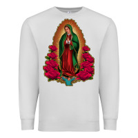 Dove Grey Our Lady of Guadalupe Premium Sweatshirt - Bettercallsaul