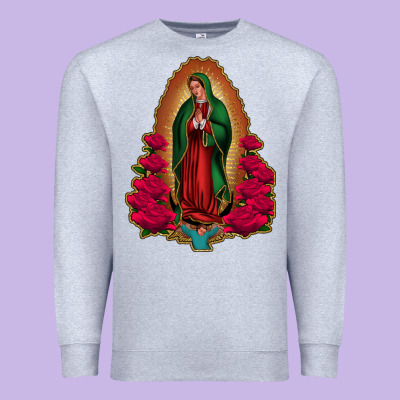 Our Lady Of Guadalupe Premium Sweatshirt Designed By Bettercallsaul