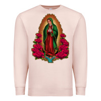 Pale Pink Our Lady of Guadalupe Premium Sweatshirt - Bettercallsaul