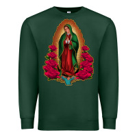 Sports Green Our Lady of Guadalupe Premium Sweatshirt - Bettercallsaul