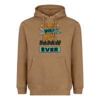 Toasted Coconut world's best papaw ever Heavyweight Hoodie - Jasminsmagicworld