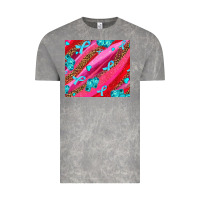 Cloud Rock cancer boxing gloves and cancer ribbon Vintage Tee - AdoDesignShop