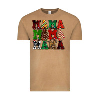 Mama Mama Mama With Christmas Lights And Christmas Tree Cakes Vintage Tee | Teevron