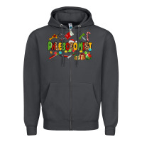 Smoke christmas phlebotomist Zipper Hoodie - MaliasSmallBusiness