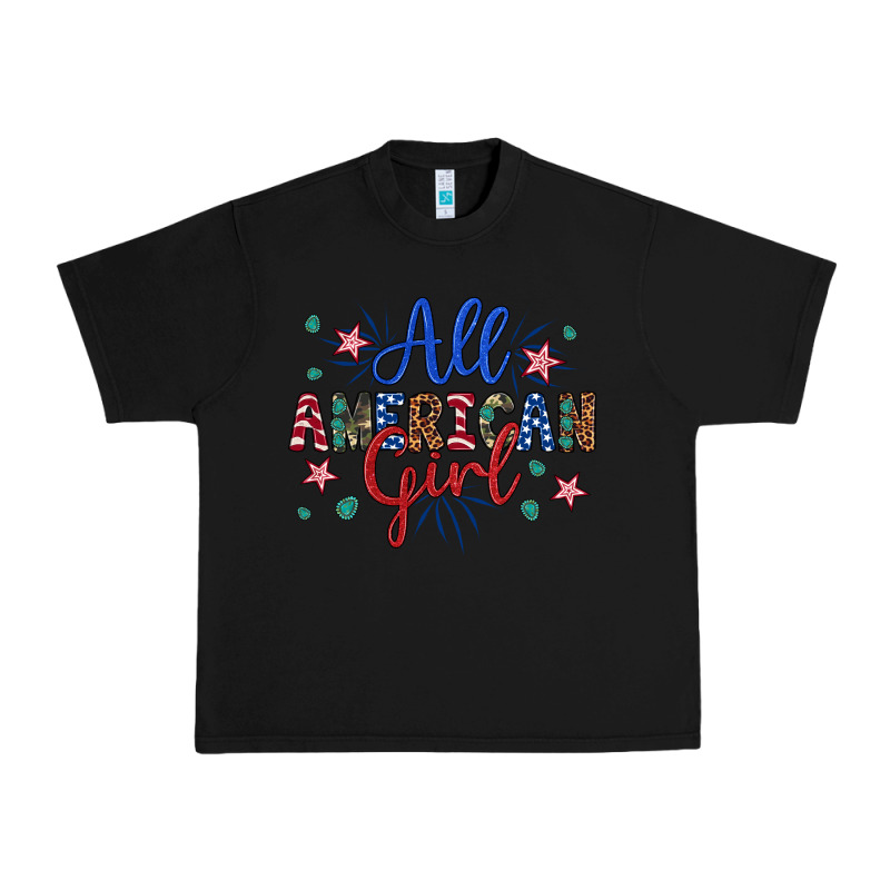 All American Girl Urban Heavy Tee by Artiststas | Teevron