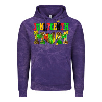 Cloud Purple juneteenth mom Vintage Hoodie - AdoDesignShop