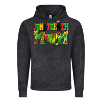 Vintage Black juneteenth mom Vintage Hoodie - AdoDesignShop