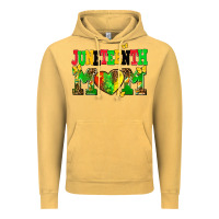 Vintage Mustard juneteenth mom Vintage Hoodie - AdoDesignShop