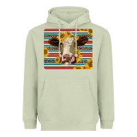 Matcha serape leopard hereford cattle mousepad Heavyweight Hoodie - Jasminsmagicworld