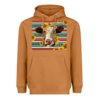 Meerkat serape leopard hereford cattle mousepad Heavyweight Hoodie - Jasminsmagicworld