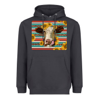 Smoke serape leopard hereford cattle mousepad Heavyweight Hoodie - Jasminsmagicworld