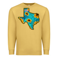 Antique Gold Sunflower Turquoise Texas Premium Sweatshirt - Bettercallsaul