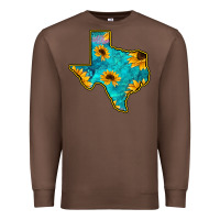 Chestnut Sunflower Turquoise Texas Premium Sweatshirt - Bettercallsaul