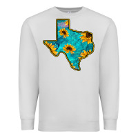 Dove Grey Sunflower Turquoise Texas Premium Sweatshirt - Bettercallsaul