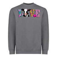 Storm love with cow Heavyweight Sweatshirt - AdoDesignShop