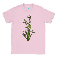 Bubblegum Pink Lucky Bamboo Classic Tee - LillyAllenDesigns
