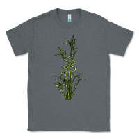 Charcoal Heather Lucky Bamboo Classic Tee - LillyAllenDesigns