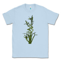 Dusty Blue Lucky Bamboo Classic Tee - LillyAllenDesigns