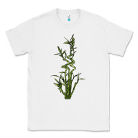 White Lucky Bamboo Classic Tee - LillyAllenDesigns