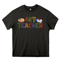 Asphalt art teacher Heavy Core Tee - Zillion Design Studio