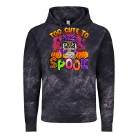Cloud Black too cute to spook with owl Vintage Hoodie - Artiststas