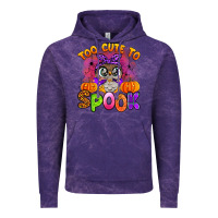 Cloud Purple too cute to spook with owl Vintage Hoodie - Artiststas