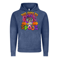 Vintage Denim too cute to spook with owl Vintage Hoodie - Artiststas