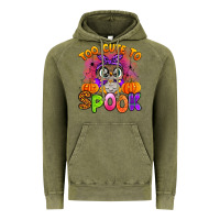 Vintage Olive too cute to spook with owl Vintage Hoodie - Artiststas