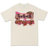 Bone football grandma with leopard Premium Tee - Zillion Design Studio