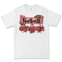 White football grandma with leopard Premium Tee - Zillion Design Studio