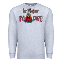 Heather Grey La Mejor Madre Premium Sweatshirt - Bettercallsaul
