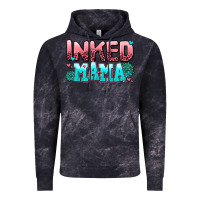 Cloud Black inked mama Vintage Hoodie - AdoDesignShop
