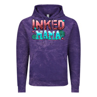 Cloud Purple inked mama Vintage Hoodie - AdoDesignShop