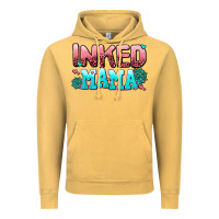Vintage Mustard inked mama Vintage Hoodie - AdoDesignShop