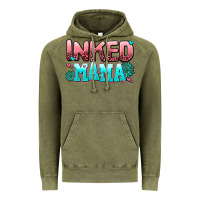 Vintage Olive inked mama Vintage Hoodie - AdoDesignShop