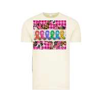 Western Colorfull Cancer Ribbon Vintage Tee | Teevron