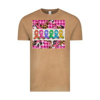 Vintage Camel western colorfull cancer ribbon Vintage Tee - AdoDesignShop