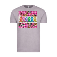 Vintage Zinc western colorfull cancer ribbon Vintage Tee - AdoDesignShop
