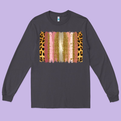 Xoxo Brushstrokes Valentines Day Long Sleeve Tee Designed By Jasminsmagicworld