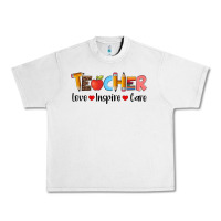 Lunar Rock teacher love inspıre care wıth  and pen Urban Heavy Tee - Artiststas