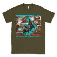 Army Green western rodeo bullfighter serape leopards turquoise's gliterrs Classic Tee - BarkalooDesign