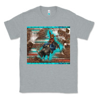 Heather Grey western rodeo bullfighter serape leopards turquoise's gliterrs Classic Tee - BarkalooDesign