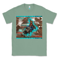 Sage western rodeo bullfighter serape leopards turquoise's gliterrs Classic Tee - BarkalooDesign