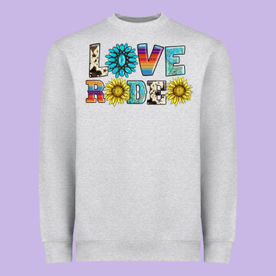 Love Rodeo Heavyweight Sweatshirt Designed By Adodesignshop