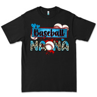 Black baseball nana with leopard Premium Tee - Zillion Design Studio
