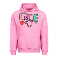 Fuchsia Pink love nursing Urban Hoodie - CowGirlArtShop