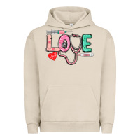 Pigment French Oak love nursing Urban Hoodie - CowGirlArtShop