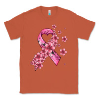 Copper pink cancer ribbon Classic Tee - AdoDesignShop
